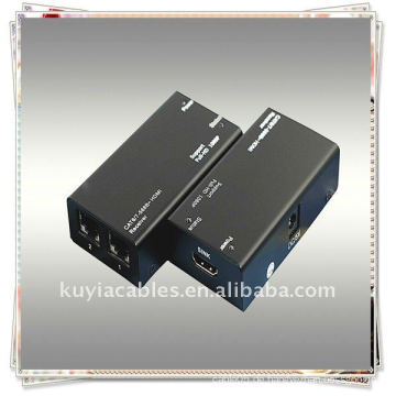 HDMI-CAT-HDMI Extender cat-5E oder cat-6 (empfohlen) Kabel bis zu 60 Meter anstelle von HDMI-Kabel zur Übertragung von High-Definition-Si